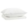 vidaXL 90% G&auml;nsedaunen Bettw&auml;sche-Set FULDA 2 pcs 135 x 200 cm Sommer
