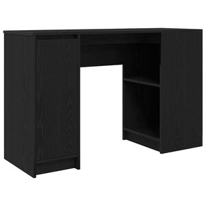 vidaXL Schreibtisch Schwarz Eichen-Optik 120x42x76 cm Holzwerkstoff