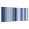 vidaXL Einziehbare Markise Blau und Wei&szlig; 300 x 200 cm