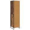 vidaXL Warderobe mit T&uuml;r 2 pcs Altholz 50 x 50 x 200 cm Holzwerkstoff