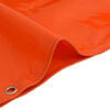 vidaXL Plane 650g / m&sup2; Orange 6 x 8 m Canvas mit PVC-Beschichtung