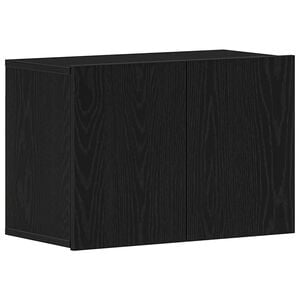 vidaXL TV-Schrank Schwarze Eiche 60 x 30 x 41 cm Holzwerkstoff