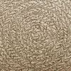 vidaXL Teppich ZIZUR Beige 140x200 cm Jute-Optik Indoor und Outdoor