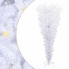 vidaXL K&uuml;nstlicher Weihnachtsbaum Wei&szlig; 150 cm PVC und Stahl