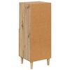 vidaXL Sideboard Artisan-Eiche 34 x 34,5 x 90 cm Holzwerkstoff