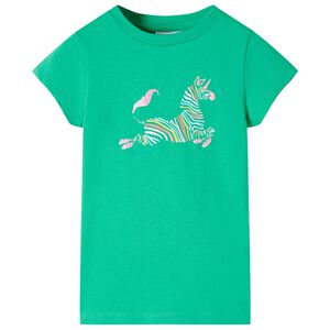 vidaXL Kinder-T-Shirt Gr&uuml;n 116