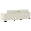 vidaXL 3-Sitzer Sofa Creme 180 cm Samt