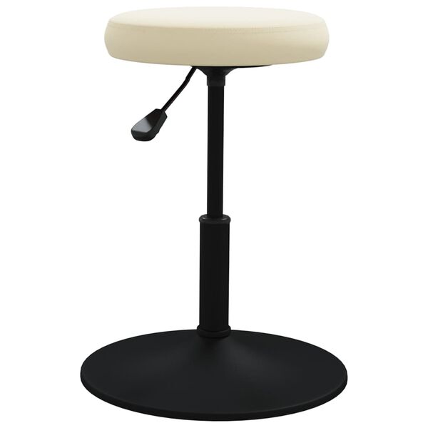 vidaXL Esszimmerst&uuml;hle 2 Stk. Creme Samt