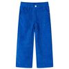 Kinderhose Cord Kobaltblau 104