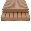 vidaXL Terrassendiele 6 pcs Teak WPC