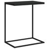 vidaXL Beistelltisch Schwarz 55x35x66 cm Holzwerkstoff