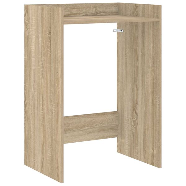 vidaXL Waschmaschinen-Schrank Sonoma 67,5 x 48 x 97 cm Holzwerkstoff