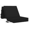 vidaXL Klappsofa Bett 75 x 63 x 45 cm Schwarz
