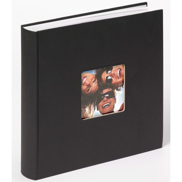 Walther Design Fotoalbum Fun 30x30 cm Schwarz 100 Seiten
