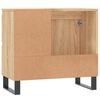 vidaXL Badschrank Sonoma-Eiche 65x33x60 cm Holzwerkstoff