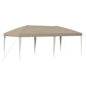 vidaXL Pop-up Partyzelt 575 x 290 x 245 cm Creme