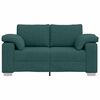vidaXL Sofa Dunkelgr&uuml;n 160 x 80 x 82 cm Stoff