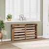 vidaXL Heizk&ouml;rperverkleidung Altholz-Optik 149x20x82 cm Holzwerkstoff
