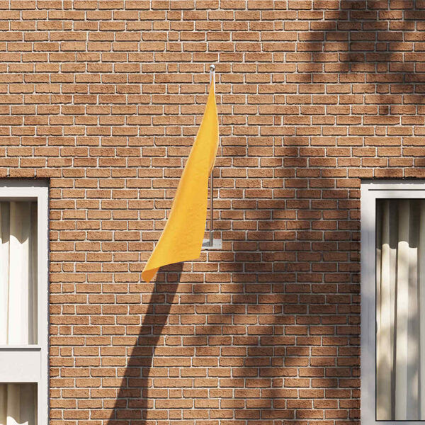 vidaXL Fahnen Pole Holde Silber 10.5 x 7.5 x 0.2 cm Stahl