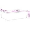 vidaXL Aufbewahrungsboxen 6 Stk. Kunststoff 25 L Stapelbar