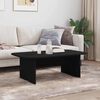 vidaXL Couchtisch Schwarz 93 x 53 x 33 cm Holzwerkstoff