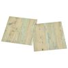 vidaXL Bodenplanken 55 pcs Hellbraun 5,11 m&sup2; PVC
