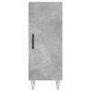 vidaXL Sideboard Betongrau 34,5x34x90 cm Holzwerkstoff