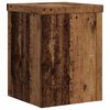 vidaXL Pflanzenst&auml;nder 2 Stk. Altholz-Optik 15x15x20 cm Holzwerkstoff