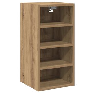 vidaXL H&auml;ngeschrank Riga Artisan-Eiche 30x29,5x60 cm Holzwerkstoff