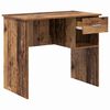 vidaXL Schreibtisch mit Regal Altholz 90 x 49 x 75 cm Holzwerkstoff