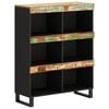 vidaXL Beistelltisch 85x33x107 cm Altholz Massiv