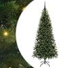 vidaXL K&uuml;nstlicher Weihnachtsbaum Gr&uuml;n 180 cm PE und PVC