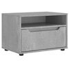 vidaXL TV-Schrank VISNES Betongrau 60x40x38 cm Holzwerkstoff