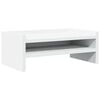 vidaXL Monitorst&auml;nder Wei&szlig; 42x24x16 cm Holzwerkstoff