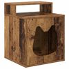 vidaXL Katzenhaus Altholz 42,5 x 40 x 53,5 cm Holzwerkstoff
