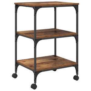 vidaXL Druckerst&auml;nder Altholz 50 x 41 x 75 cm Holzwerkstoff