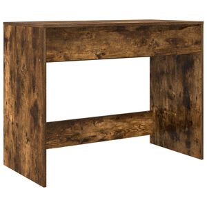 vidaXL Schreibtisch mit Schublade R&auml;uchereiche 100 x 50 x 78 cm