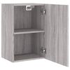 vidaXL TV-Wandschrank Grau Sonoma 40,5x30x60 cm Holzwerkstoff