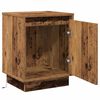 vidaXL Nachttisch Altholz 39 x 34,5 x 50 cm Holzwerkstoff