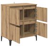 vidaXL Sideboard Artisan-Eiche 60 x 35 x 70 cm Verbundholz und Eisen