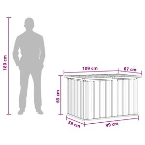 vidaXL Lagerboxen Perfekt f&uuml;r Kissen, Decken und Werkzeuge Gr&uuml;n