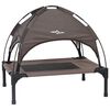 vidaXL Hundebett Braun 62 x 48 x 61 cm Stahl