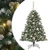 vidaXL K&uuml;nstlicher Weihnachtsbaum Gr&uuml;n 120 cm