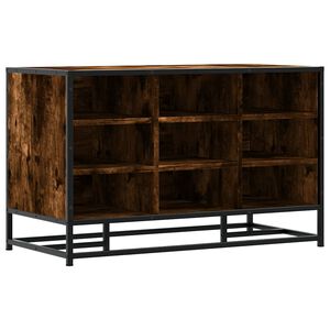 vidaXL Schuhbank R&auml;uchereiche 84x40x53,5 cm Holzwerkstoff und Metall