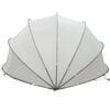 vidaXL Pool-Dome Grau und Orange 472 x 460 x 229 cm