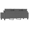 vidaXL 3-Sitzer-Sofa Dunkelgrau 180 cm Stoff