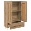 vidaXL Highboard Artisan-Eiche 69,5 x 31 x 115 cm Holzwerkstoff