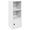 vidaXL B&uuml;cherregal Wei&szlig; 31x24x77 cm Holzwerkstoff