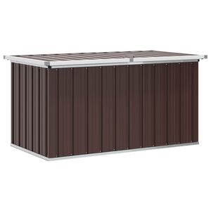 vidaXL Garten-Aufbewahrungsbox Braun 129 x 67 x 65 cm