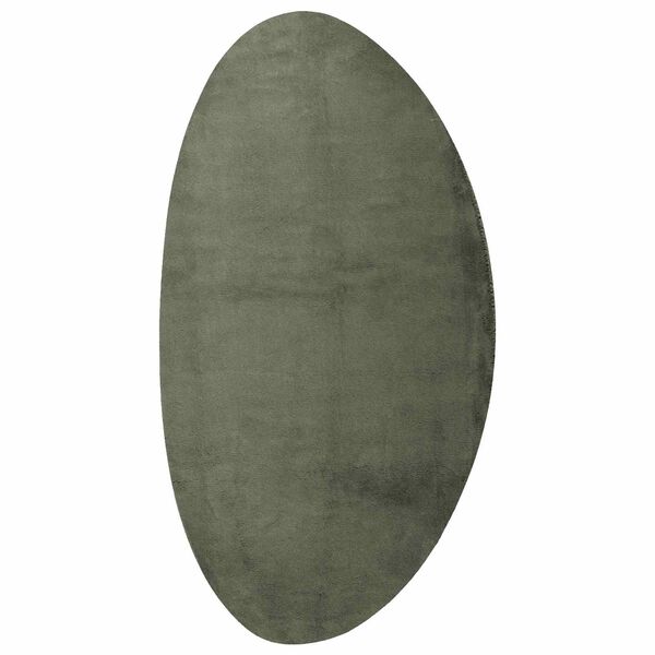 vidaXL Teppich HUARTE Waldgr&uuml;n 80 x 150 cm Polyester